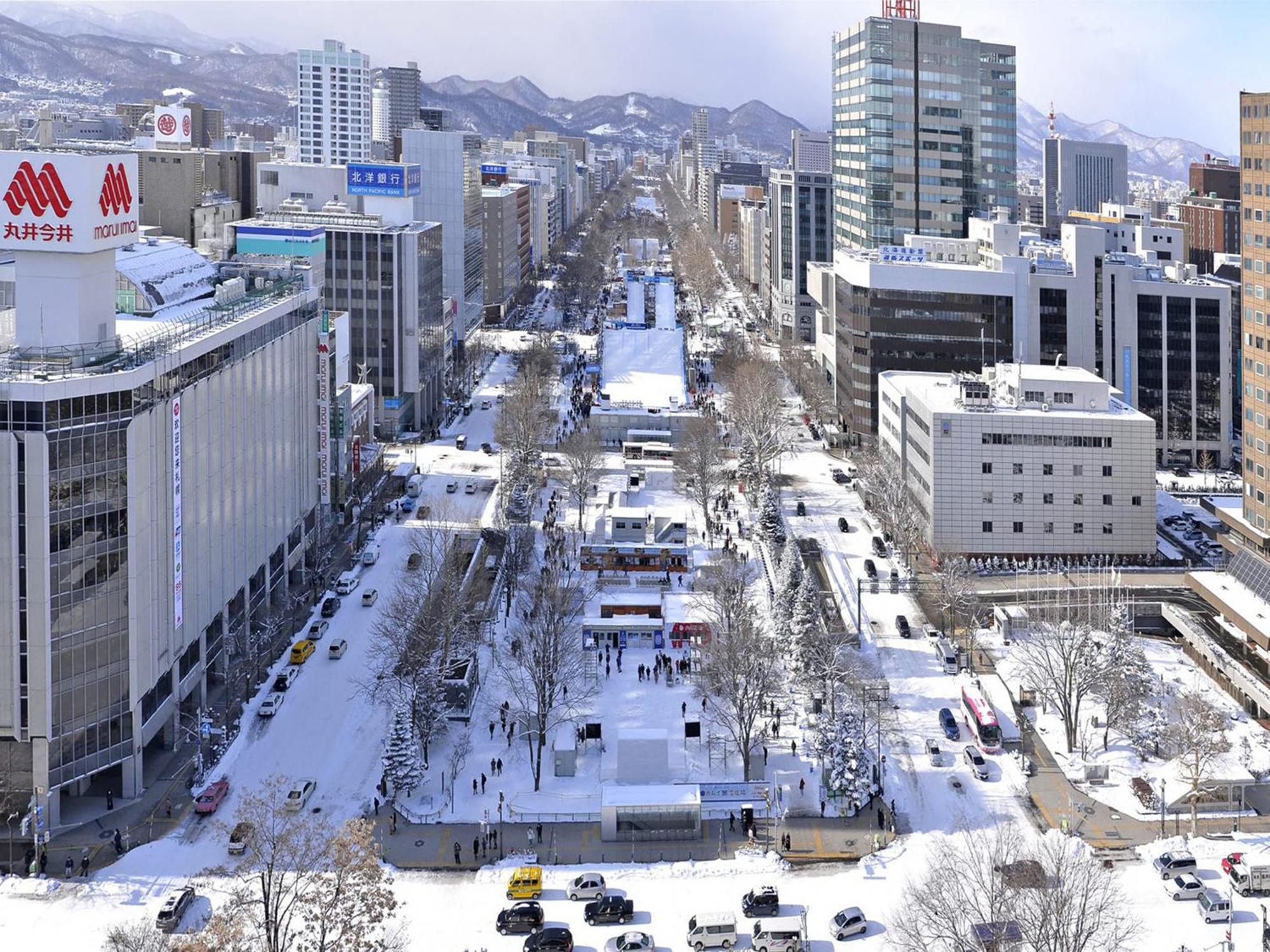 Hotel Androoms Sapporo Susukino Zewnętrze zdjęcie